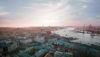 An aerial shot of Gothenburg, Sweden – home of Stena Recycling