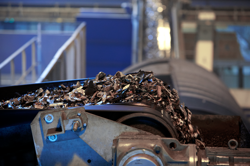 Stena Recycling's processes in Sweden enable up to 100% recycling rate.