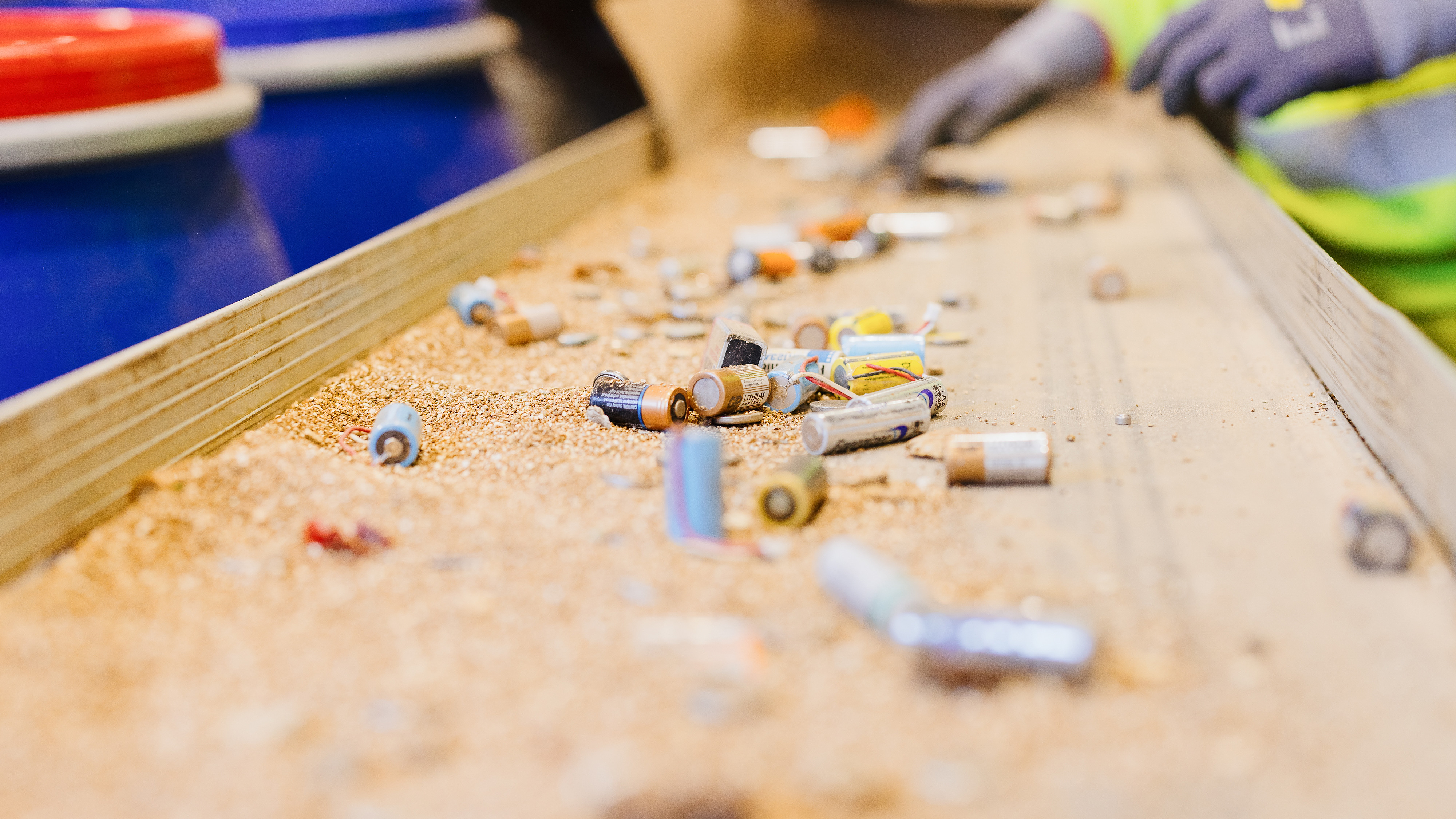 Sortering av batterier
