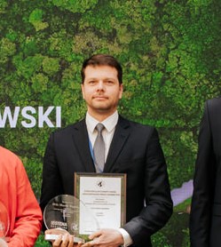 Marek Wąsowski, współzałożyciel marki figlisto.pl, wyróżniony w SCEA VIII