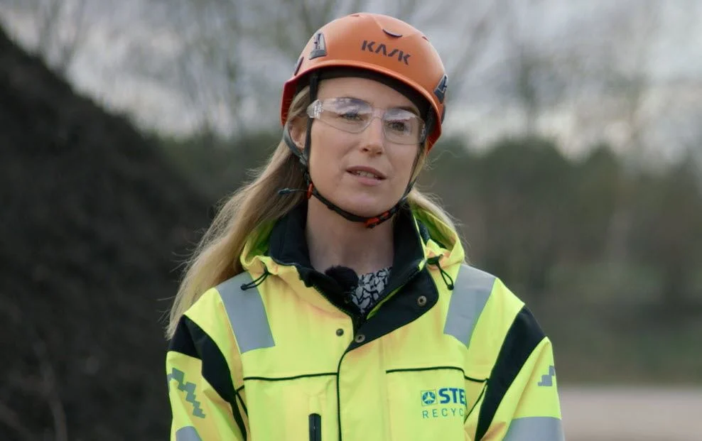 Elin Trossholmen, konceptansvarig för cirkulära lösningar på Stena Recycling