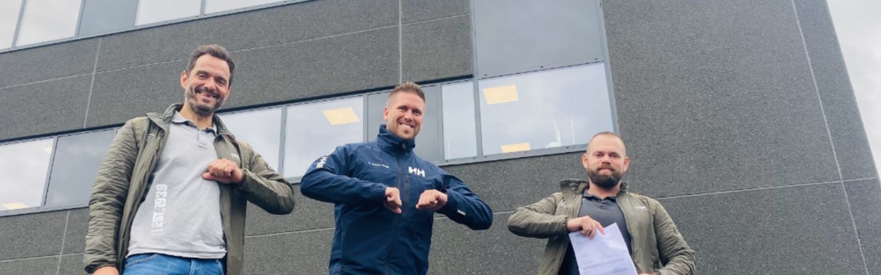 Ansatte fra Stena Recycling og Nordic Steel