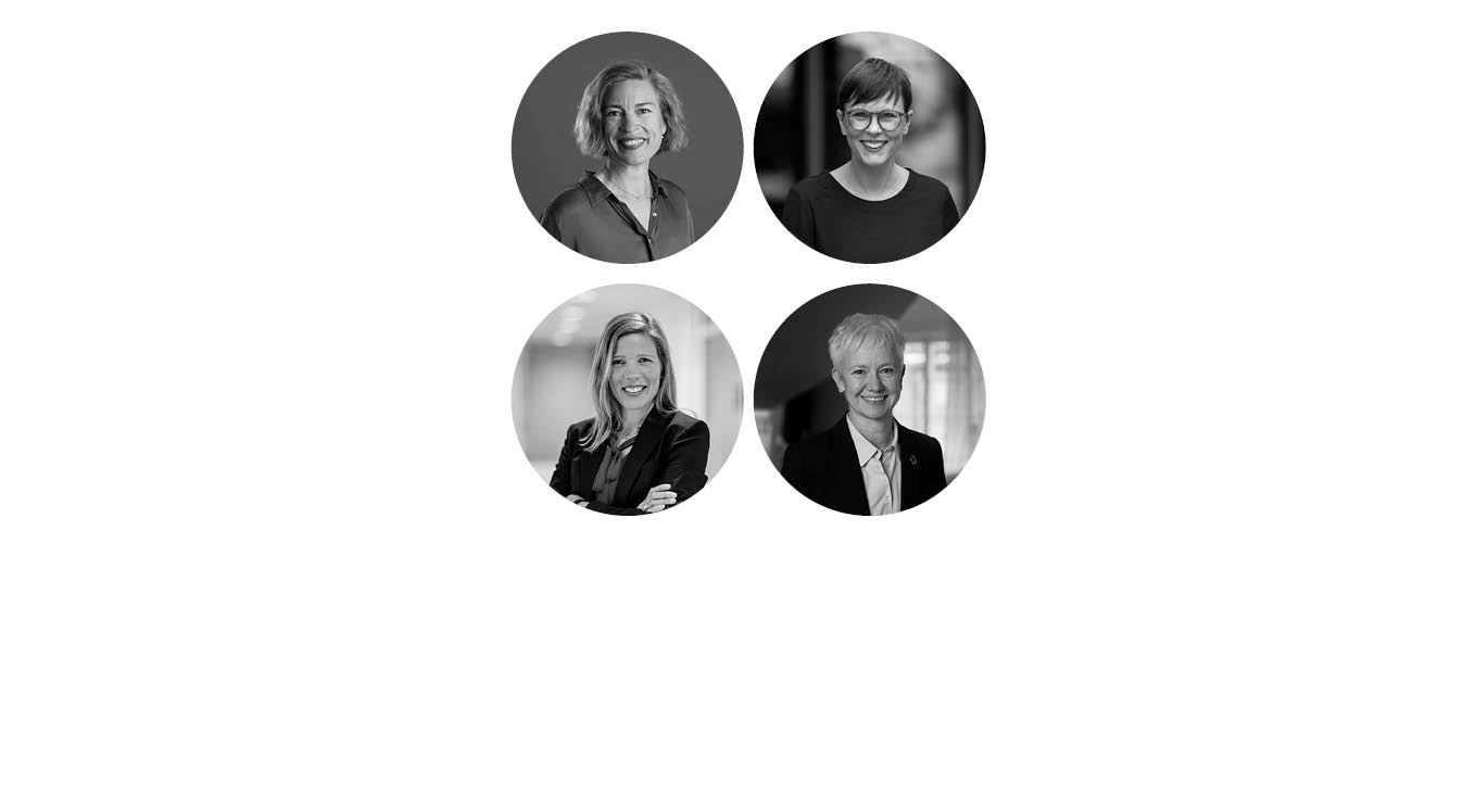 Sara Davidsson, Sustainability & Compliance Director at Stena Recycling, Maria Wallin, Head of Circularity & Recycling at Återvinningsindustrierna, Anna Celsing, Alfa Laval, Ulrika Molander, GreenIron & Vanessa Butani, Electrolux Group