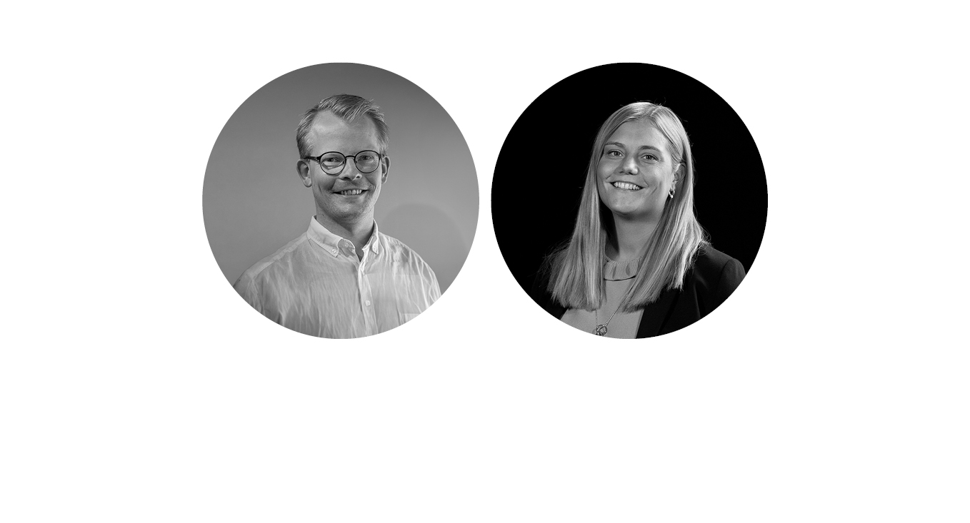 Christoffer Muhl Pollari, Business Developer, Reuse at Stena Stål & Malin Candell, Business Area Manager, Steel Buildings at EAB