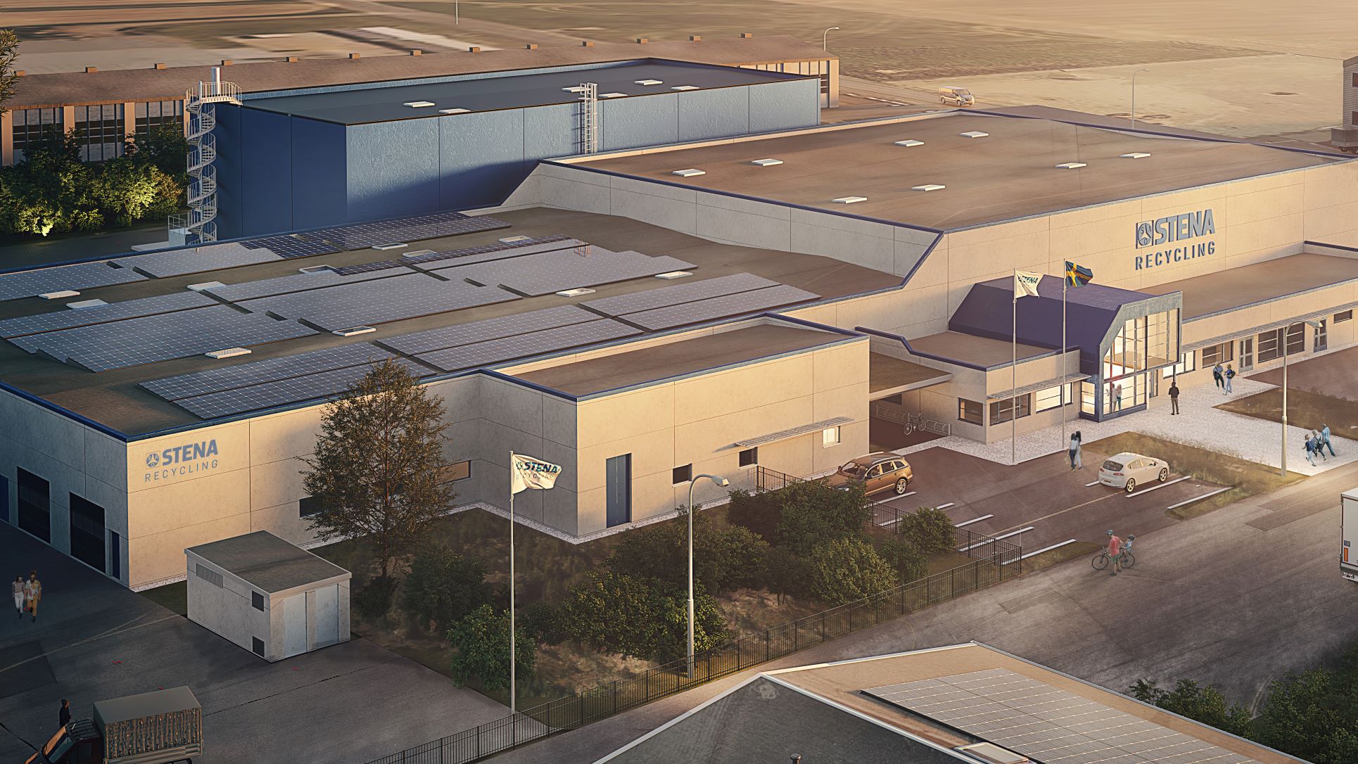 Battery Recycling Center Halmstadissa