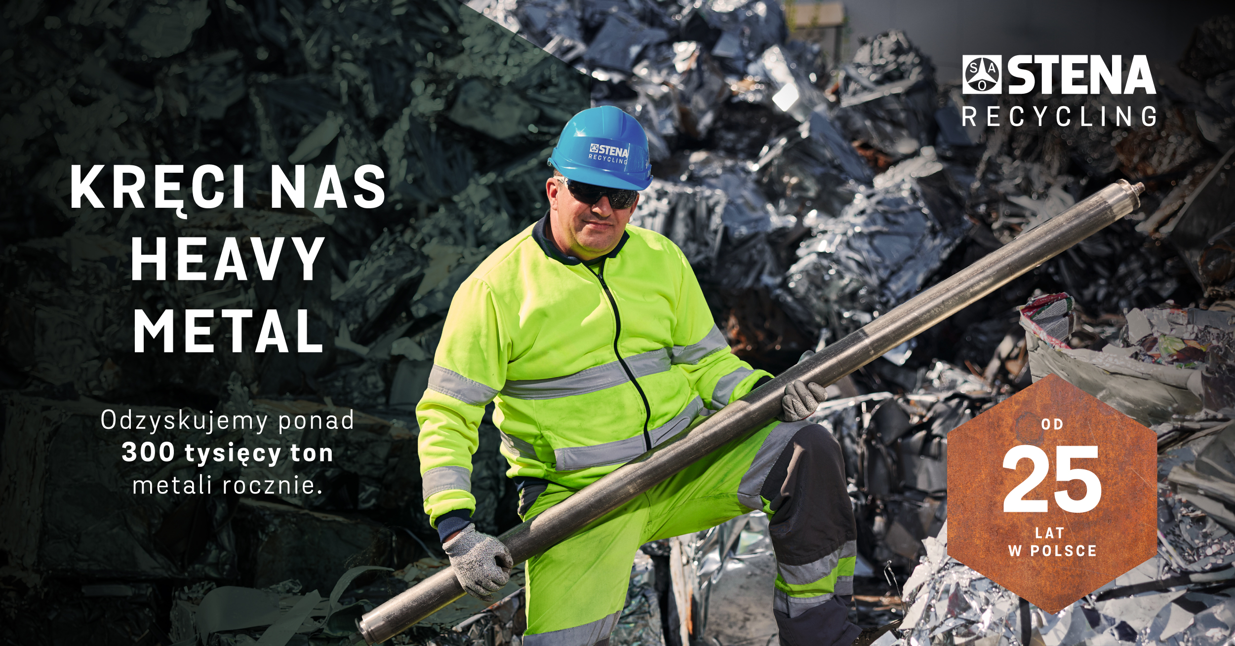 zespół, 25 lat Stena Recycling w Polsce, praca, recykling