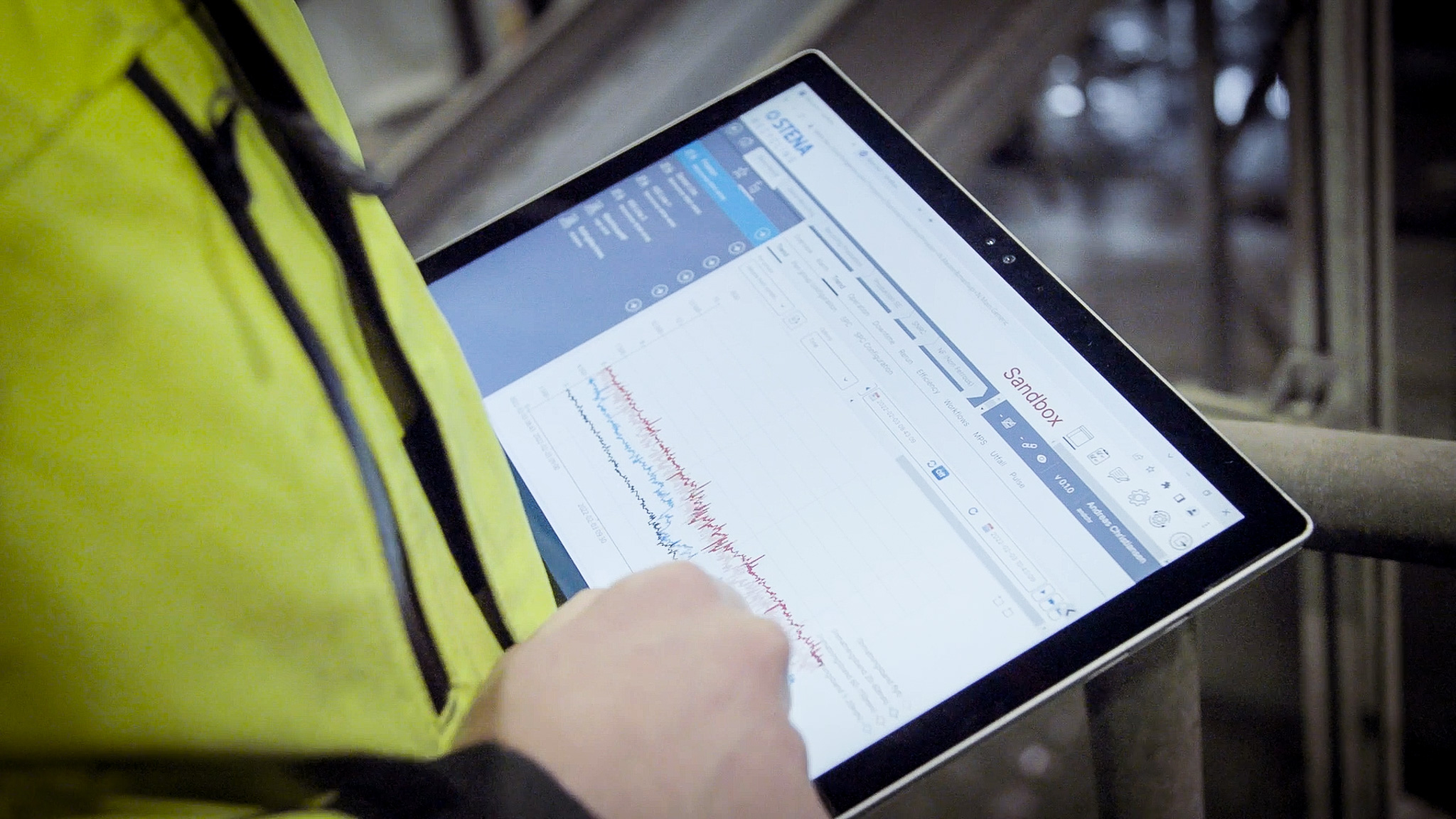 Tietoja käsitellään padilla