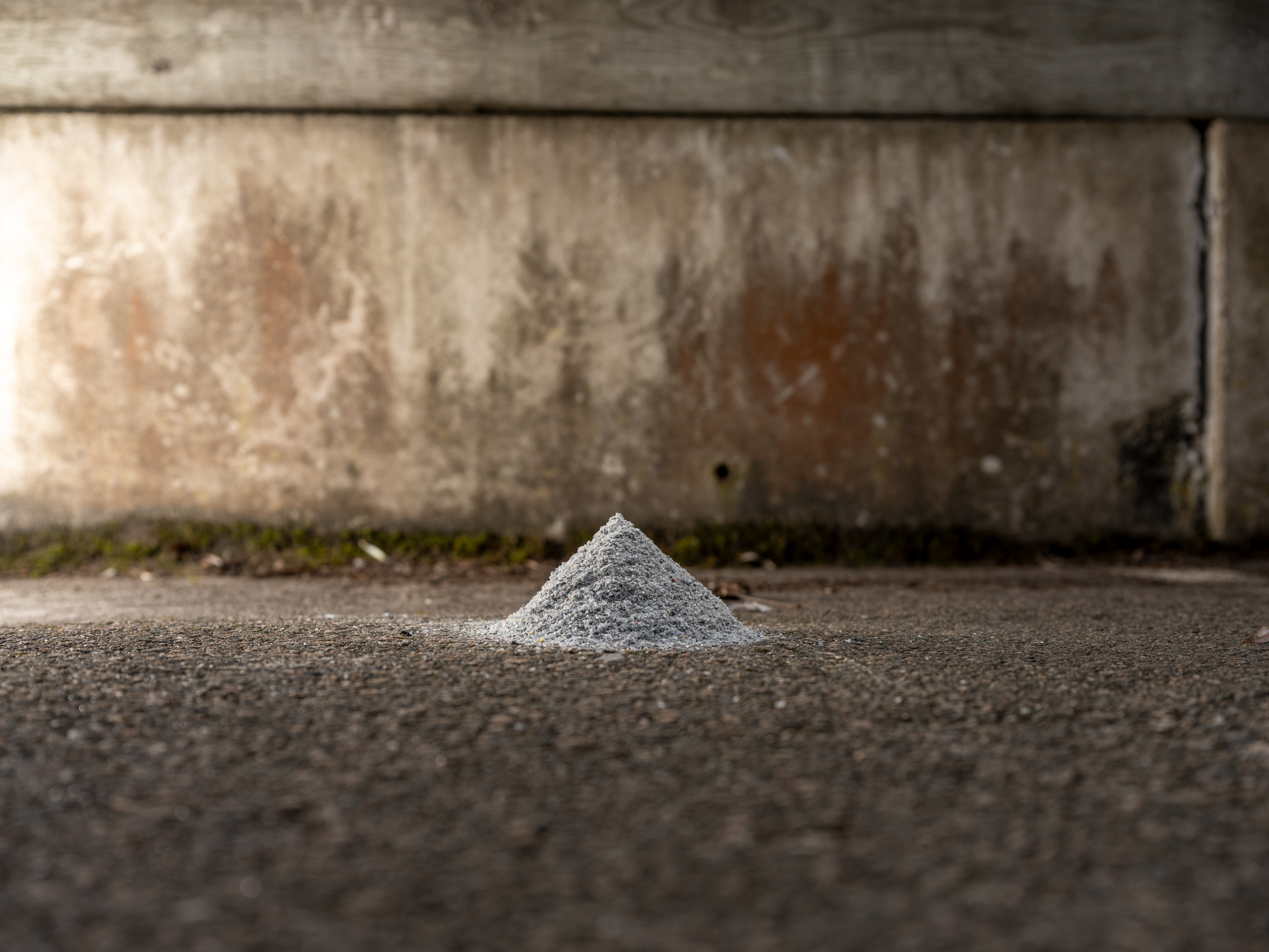 A pile of shredded confidential material